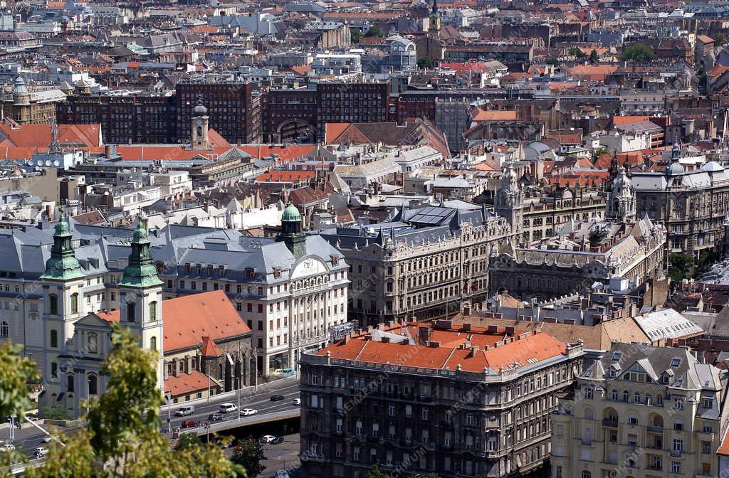 Városkép - Budapest - A Szabad sajtó út épületei