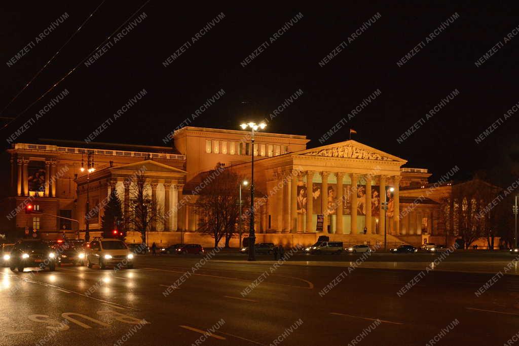 Épület - Budapest - A Szépművészeti Múzeum épülete