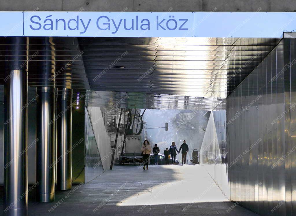 Városkép - Budapest - Sándy Gyula köz