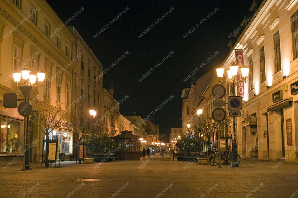 Győr - Baross Gábor (sétáló) út