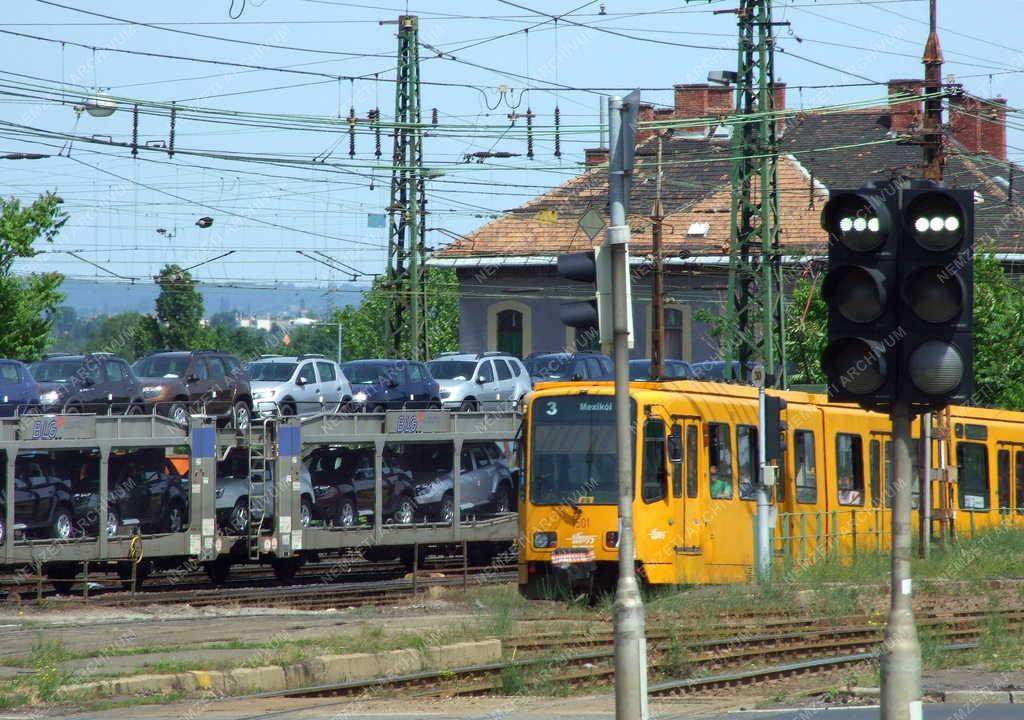 Közlekedés -  Budapest - Teher- és személyszállítás