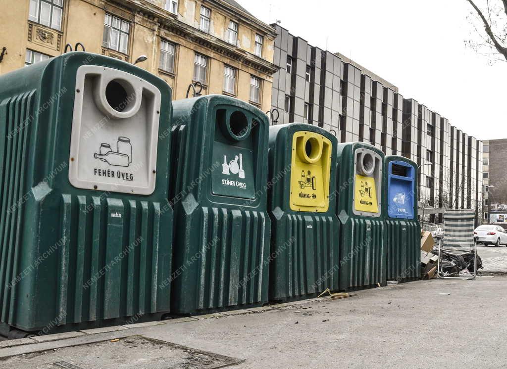 Hulladékkezelés - Környezetvédelem - Szelektív hulladékgyűjtő