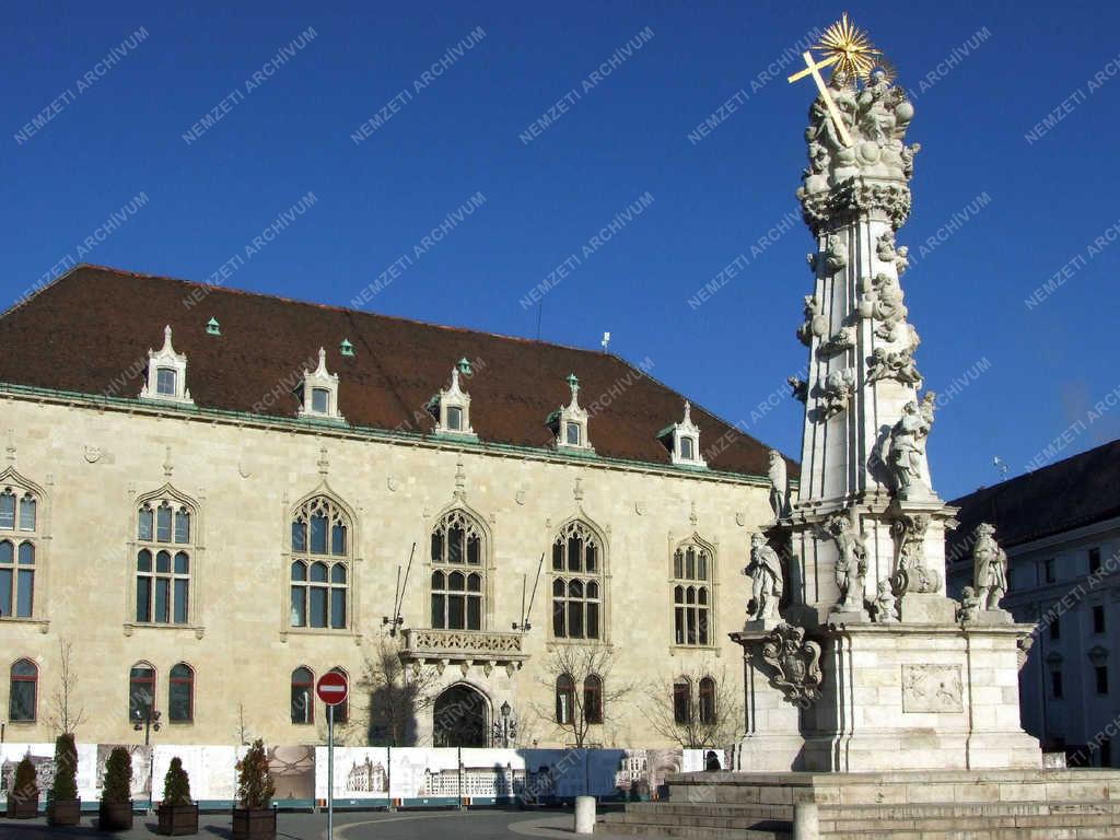 Városkép - Budapest - A Szentháromság tér részlete