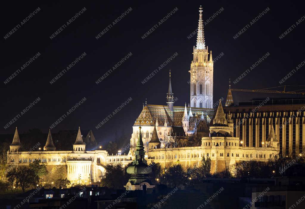 Városkép - Budapest - Esti felvétel