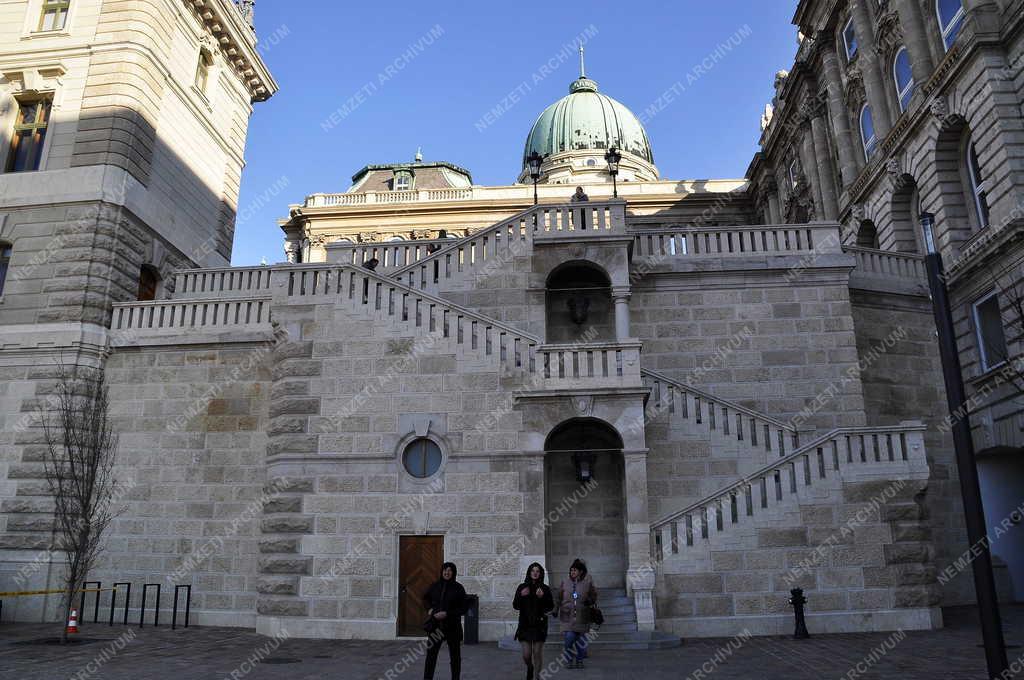 Városkép - Budapest - Budai Vár Stöckl-lépcső