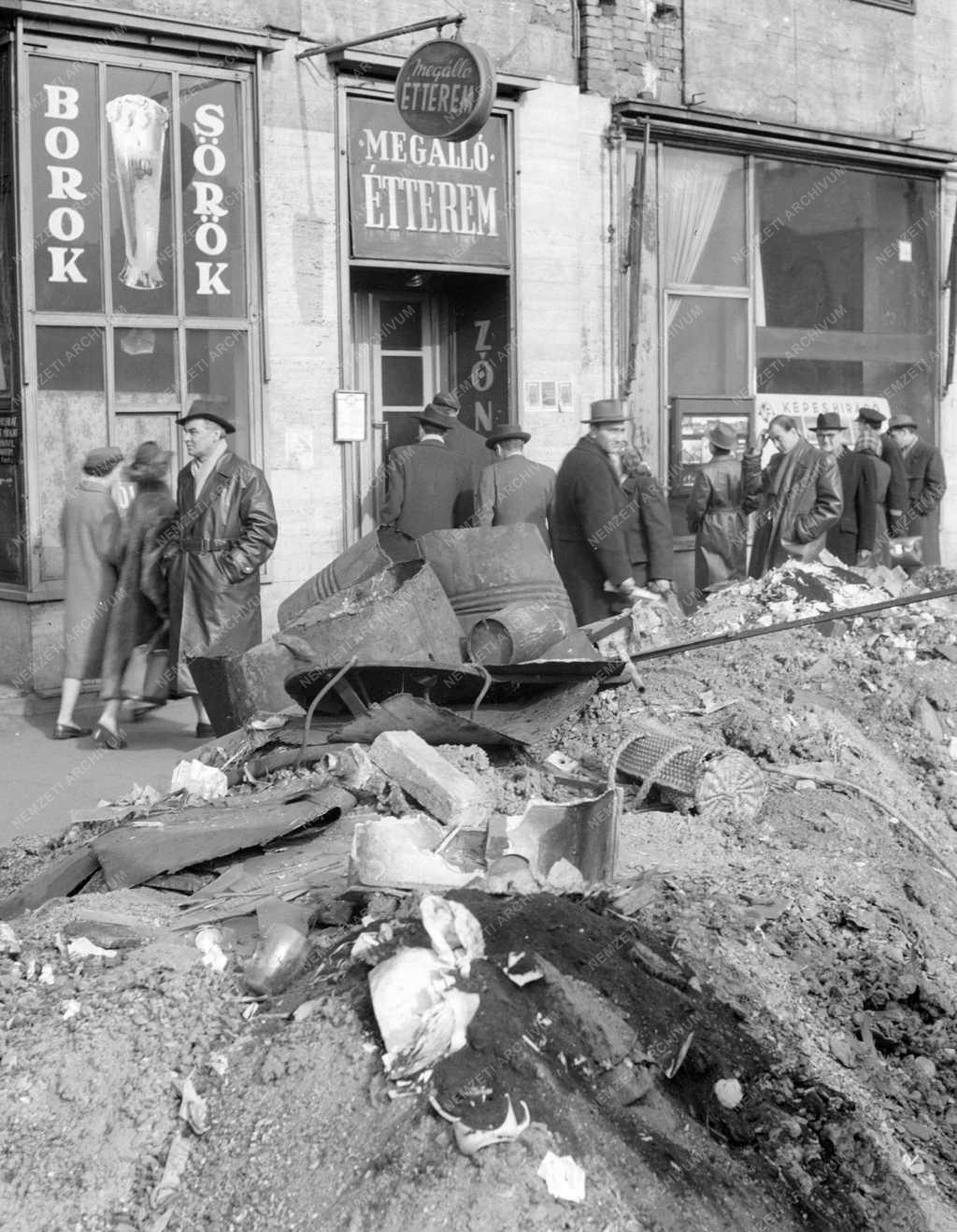 Városkép-életkép - Köztisztaság - Sitthalom a Tanács körúton