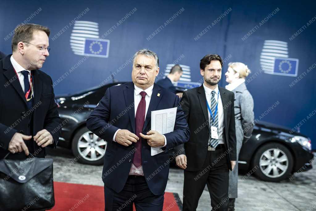 EU-csúcs/Brexit  - Orbán Viktor a rendkívüli Brexit-csúcson  