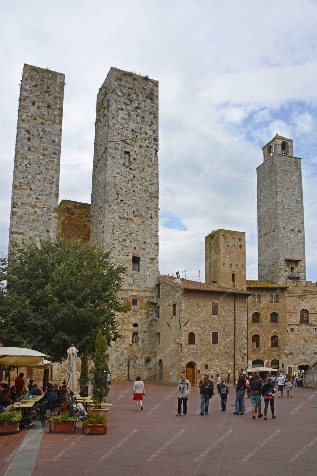 Városkép - San Gimignano 