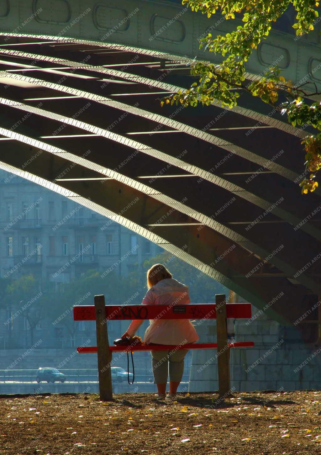 Életkép - Budapest - Ősz a Margitszigeten