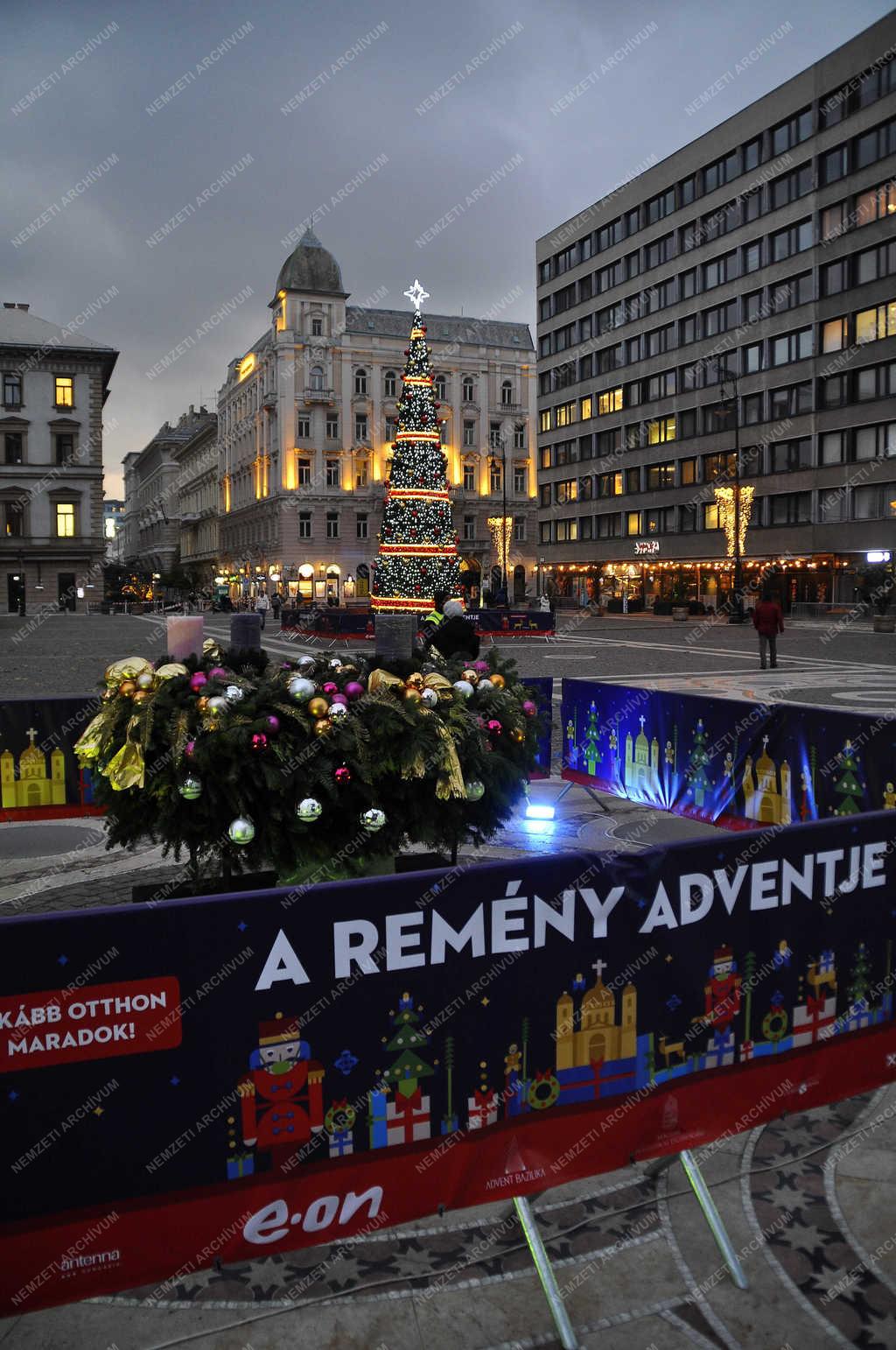 Ünnep - Budapest - Advent a Bazilikánál