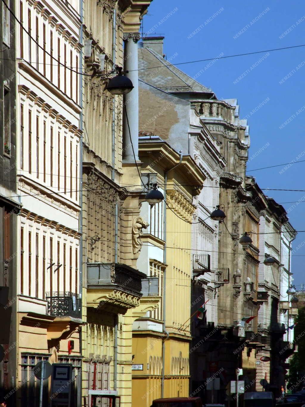 Városkép - Budapest - A Nádor utca részlete