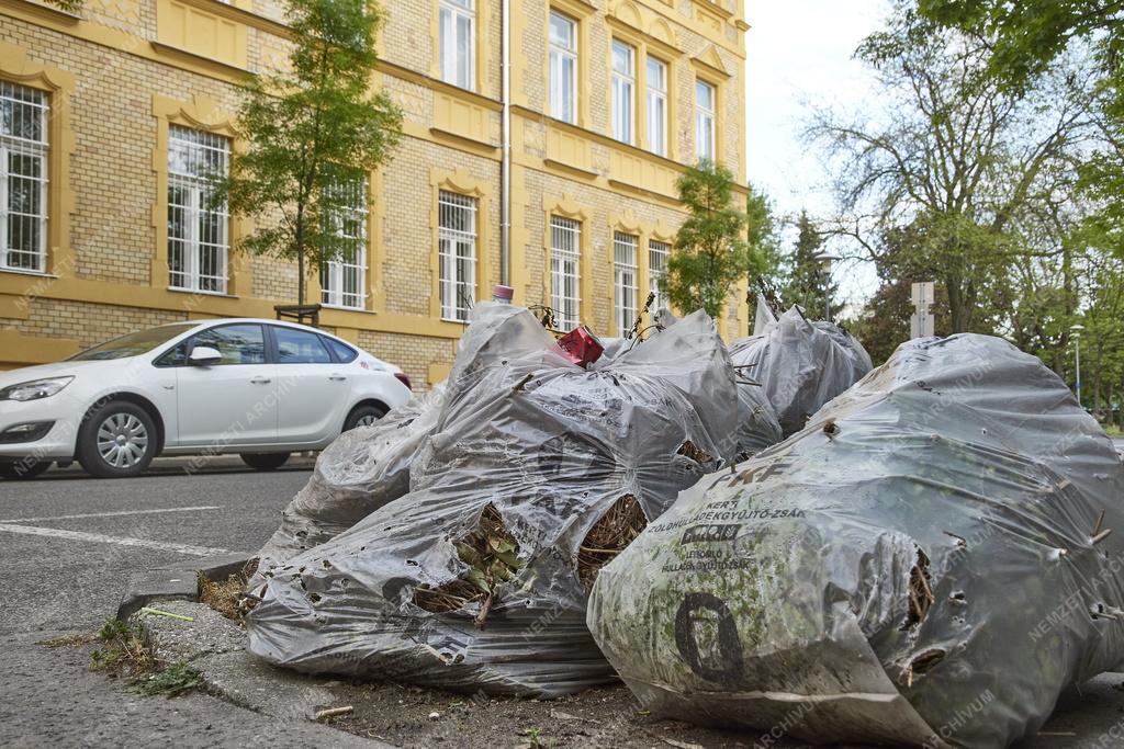 Környezetvédelem - Budapest - Zöldhulladék Kőbányán