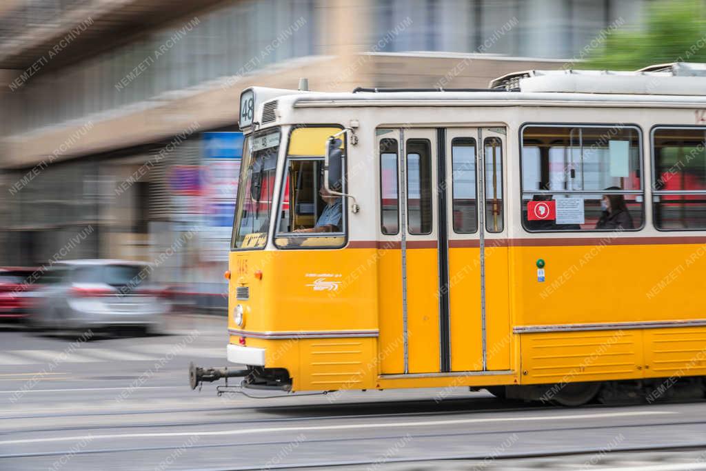 Közlekedés - Budapest - A 48-as számú villamos