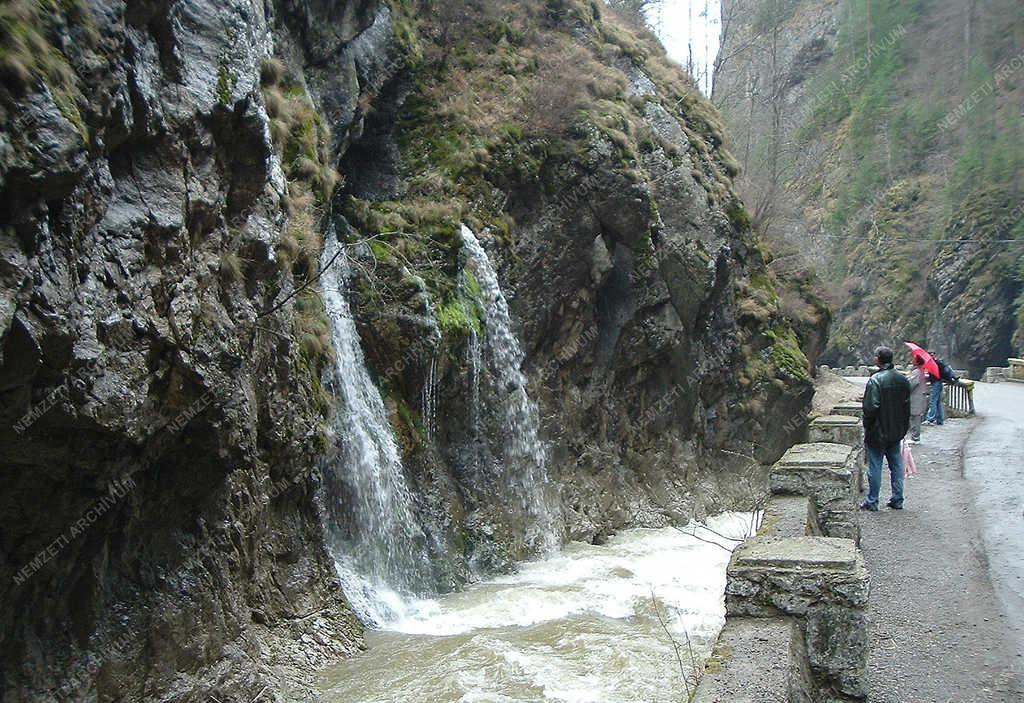 Természet - Nemzeti park - A Békás-szoros esőben