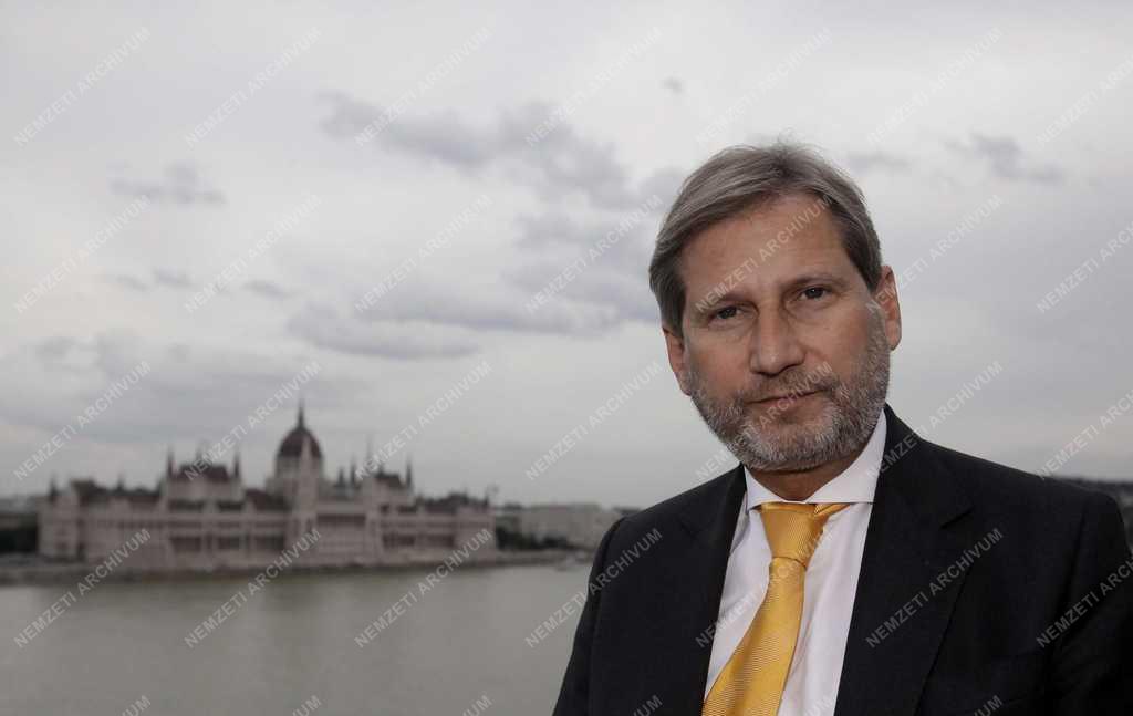 Johannes Hahn magyarországi látogatása