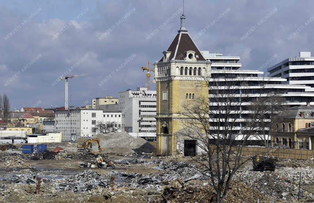 Városkép - Budapest - A régi Közvágóhíd területe