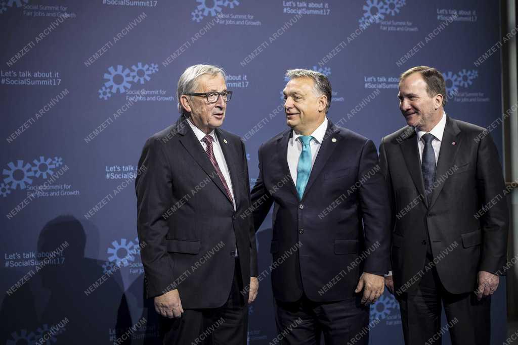 EU-csúcs Göteborgban - Orbán Viktor