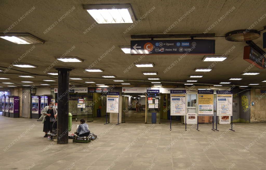 Közlekedés - Budapest - Nagyvárad téri gyalogos aluljáró