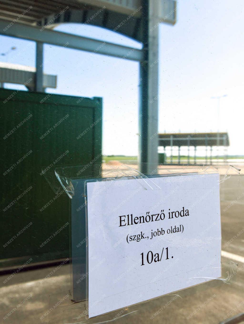 Közlekedés - Nagykereki - Nyitás előtt az új határátkelő