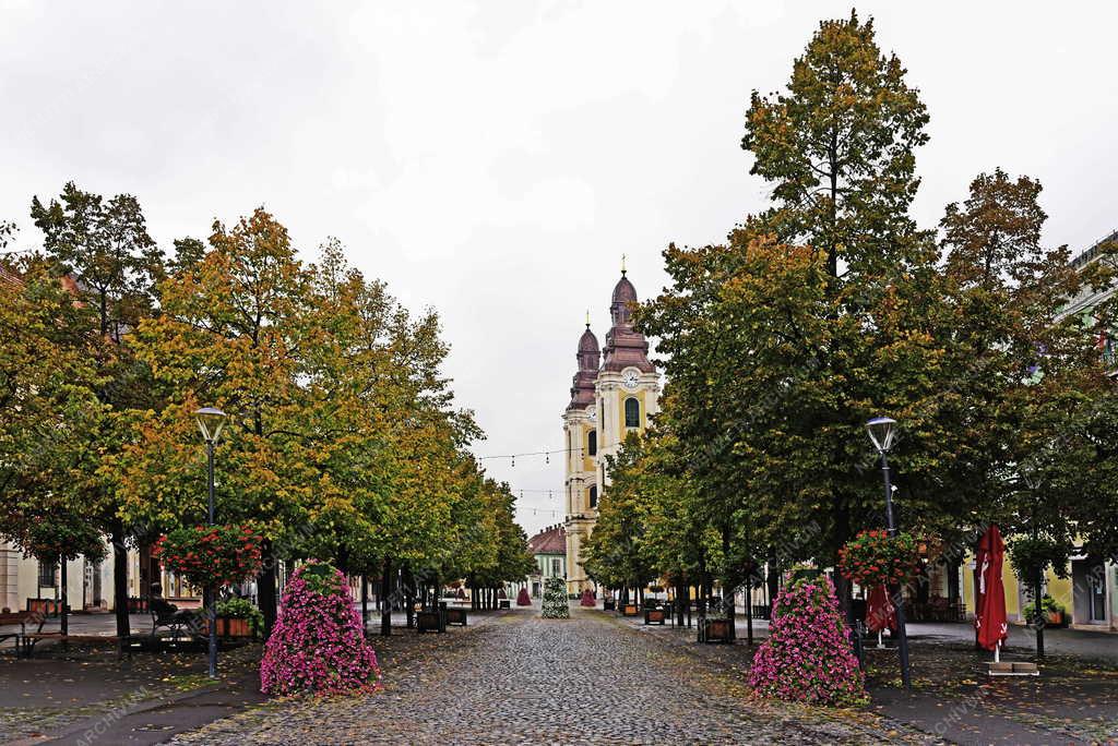 Városkép - Gyöngyös - Piac tér