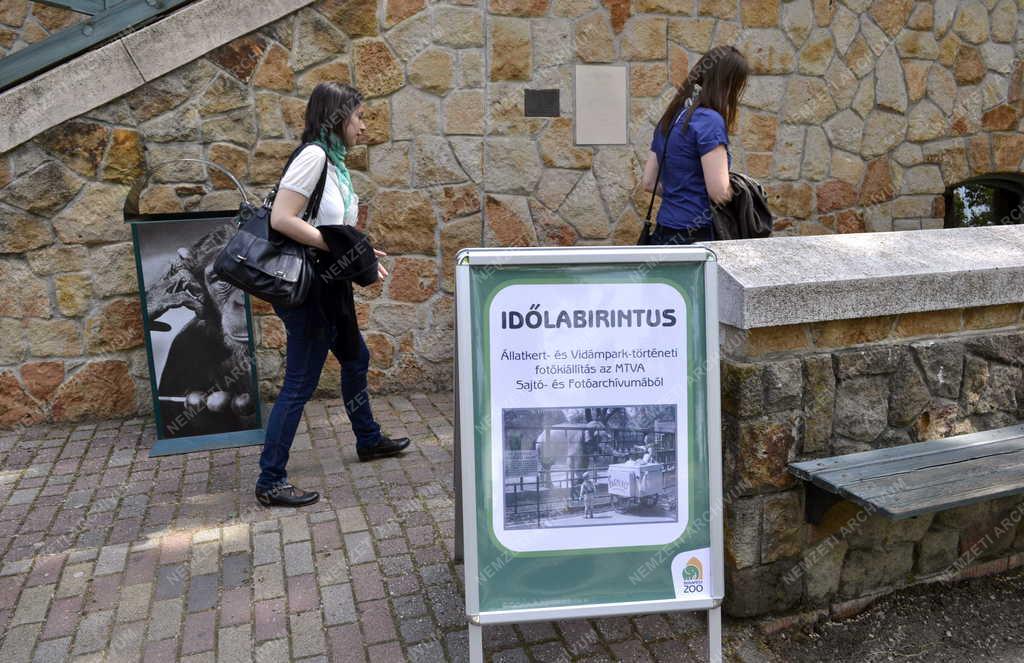 Kultúra - Budapest - Fotókiállítás a Holnemvolt Parkban