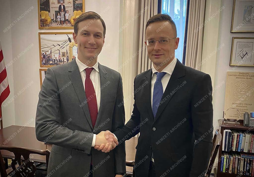 Szijjártó Péter Washingtonban 