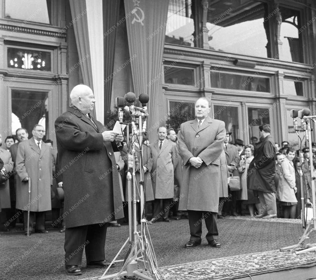 Külpolitika - Szovjet párt- és kormányküldöttség fogadás