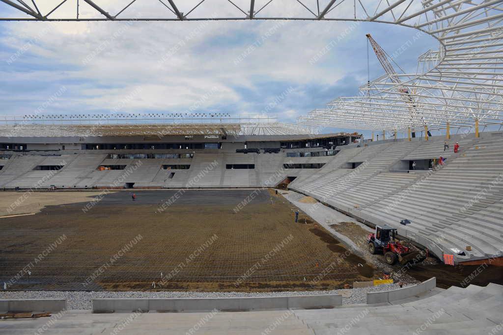 Sportlétesítmény - Debrecen - Épül az új stadion Debrecenben