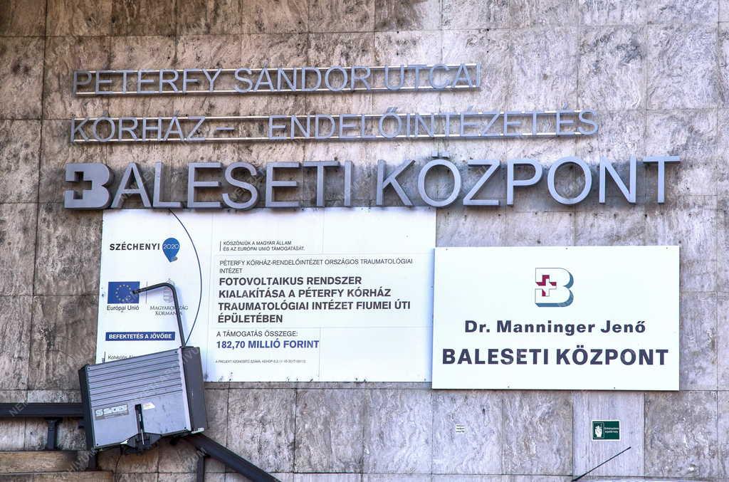 Egészségügy - Budapest - Dr. Manninger Jenő Baleseti Központ