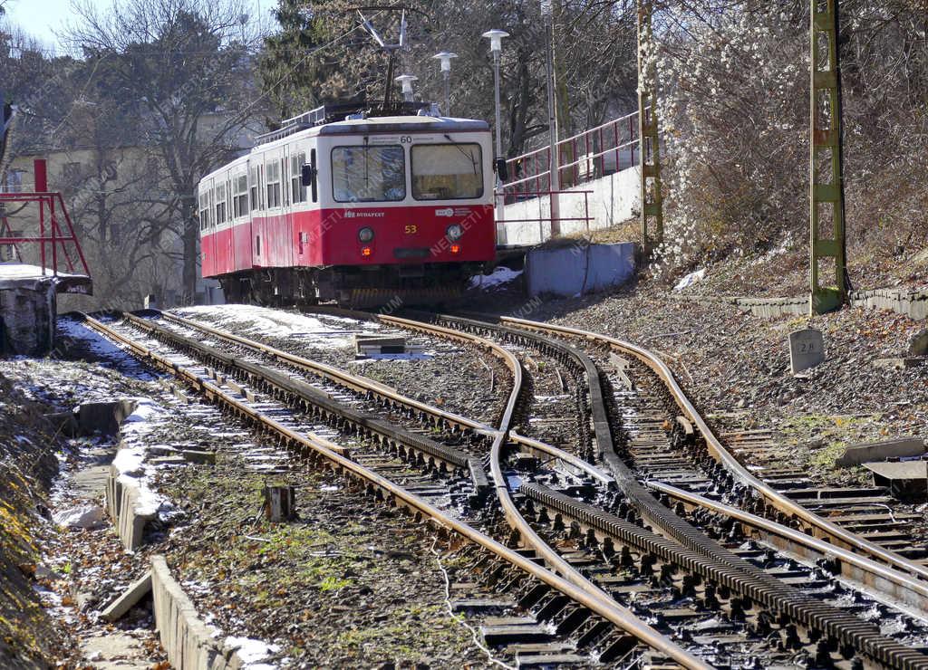 Közlekedés - Budapest - A Sváb-hegyi fogaskerekű