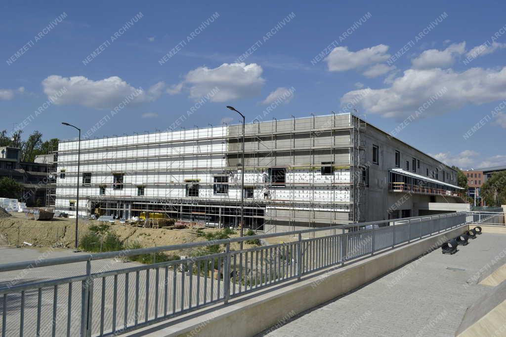 Sportlétesítmény - Budapest - Versenyuszoda épül Lágymányoson