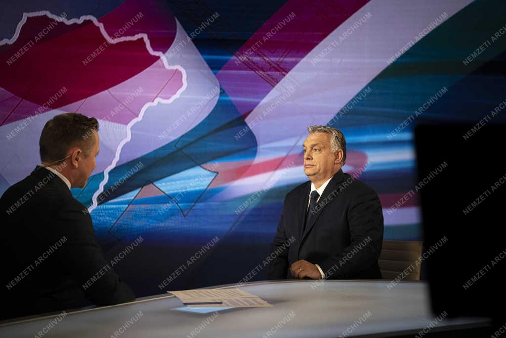 Orbán Viktor interjúja a TV2 Tények című műsorában