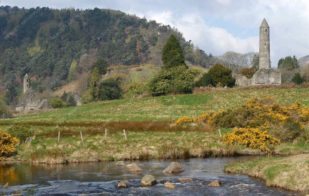 Írország - Glendalough - Kolostorrom