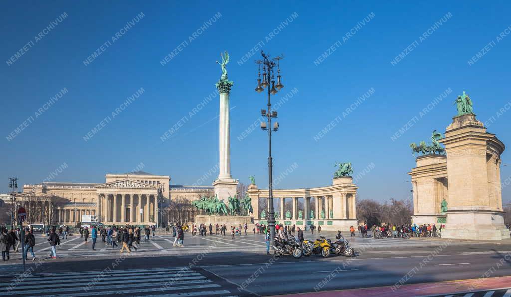 Városkép - Budapest - Millenniumi emlékmű