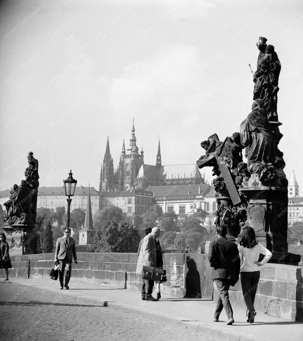 Városkép - Csehszlovákia - Prága