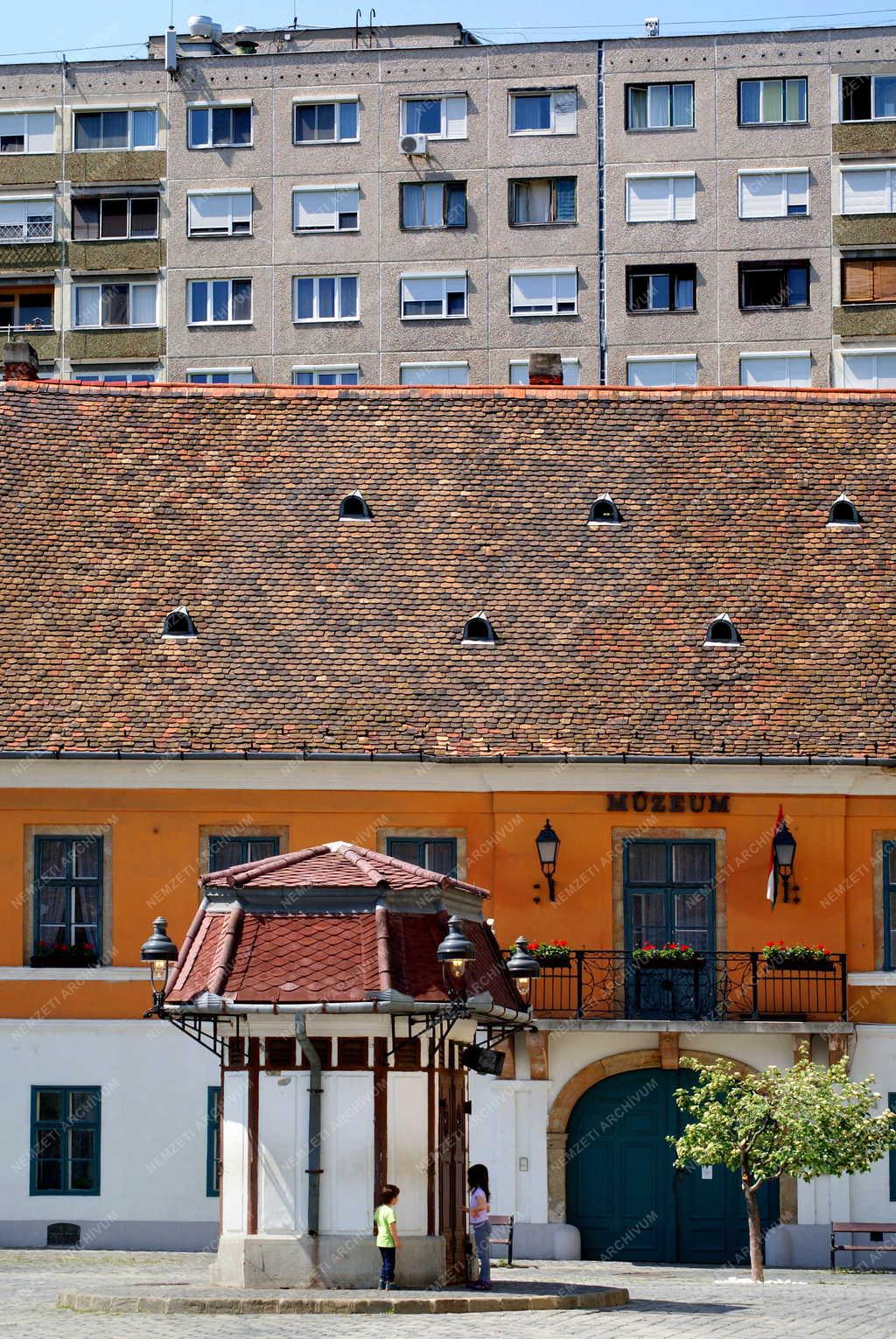 Városkép - Budapest - Gázfogadó-gázátadó pavilon