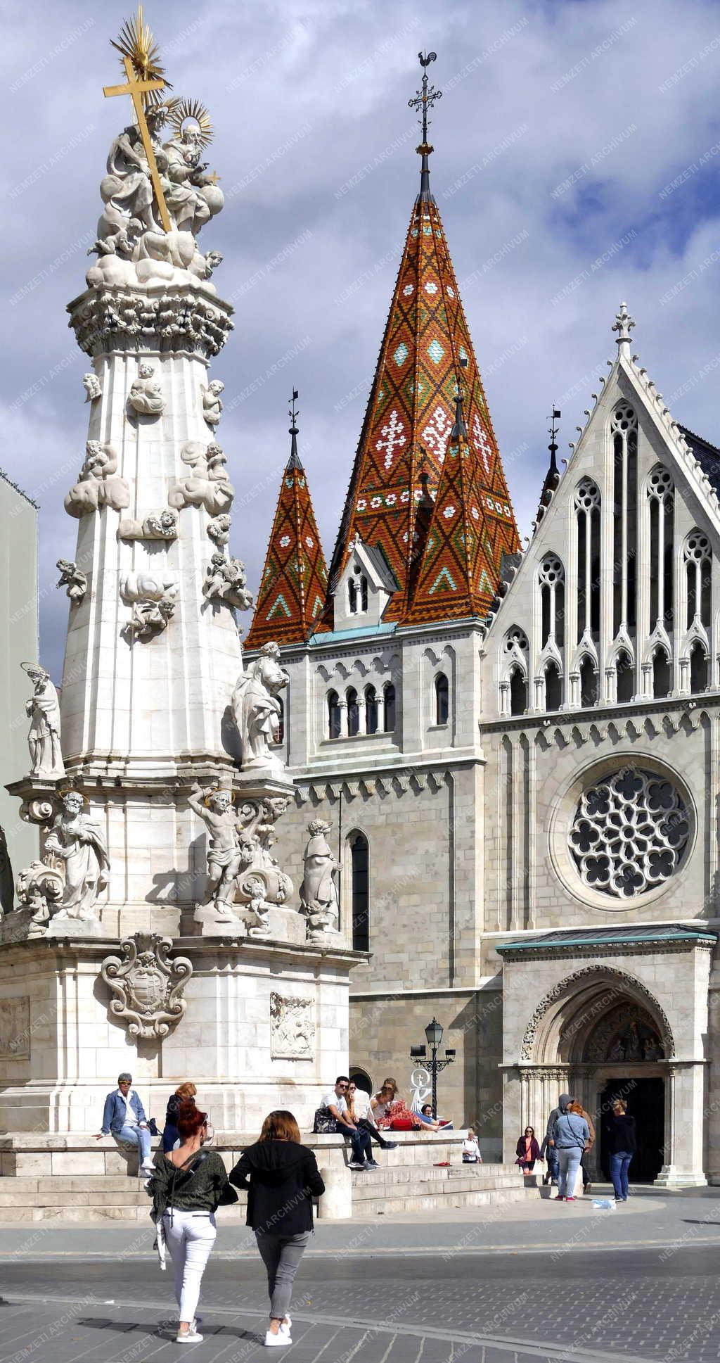 Városkép - Budapest - Budai Várnegyed - Szentháromság tér