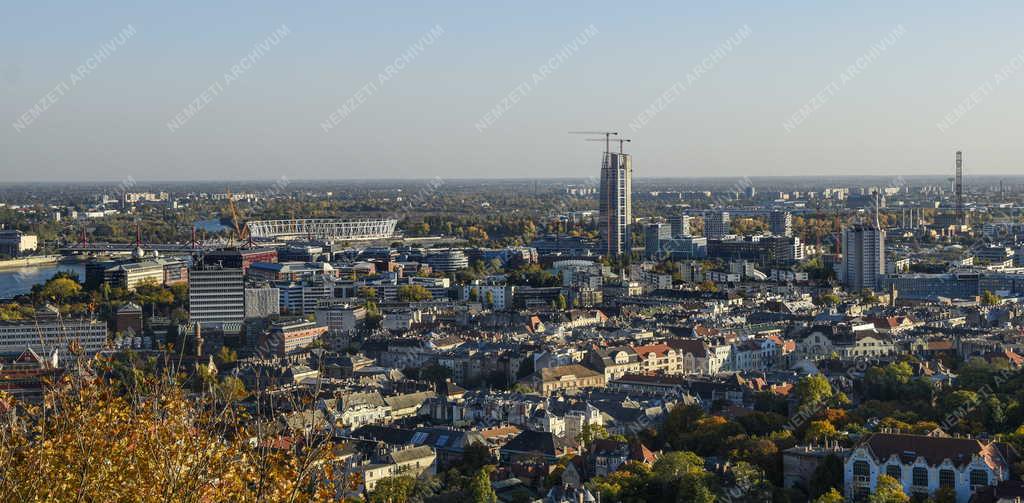 Városkép - Budapest - Látkép a Gellért-hegyről