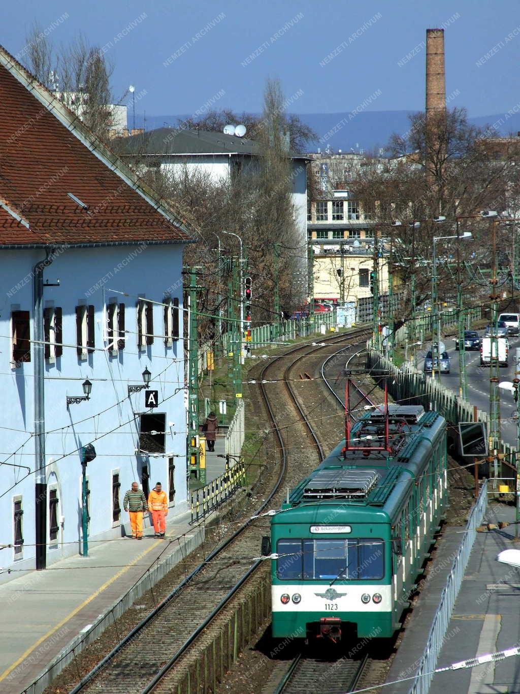 Közlekedés  - Budapest - A H5-ös HÉV vonal