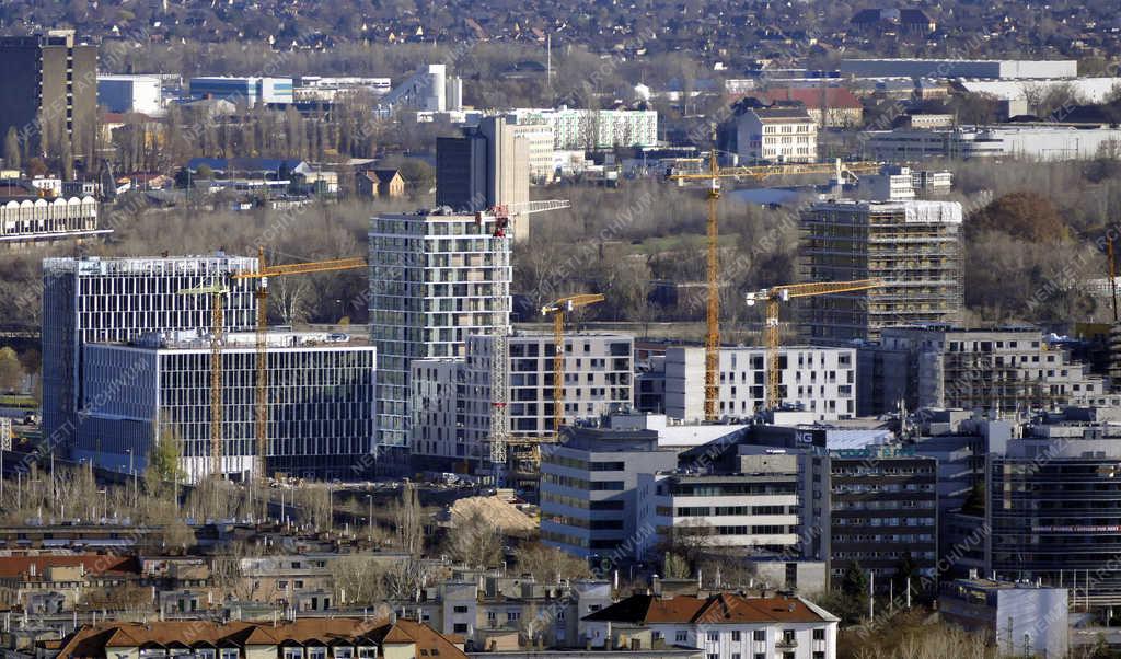 Városkép - Budapest - Az épülő BudaPart GATE lakónegyed