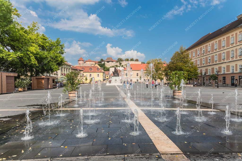 A Dobó tér Egerben