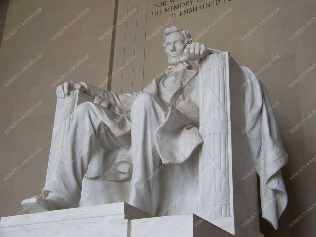 Városok - Washington - Lincoln-emlékmű