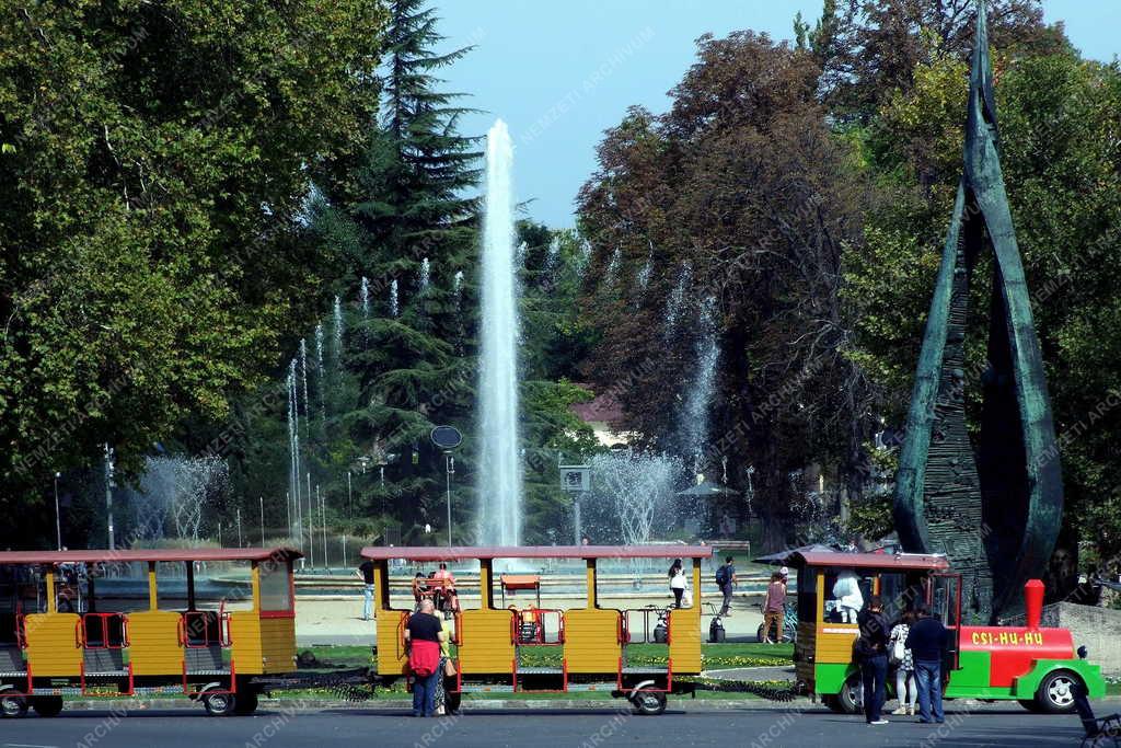 Városkép - Budapest - Margitsziget déli bejárata