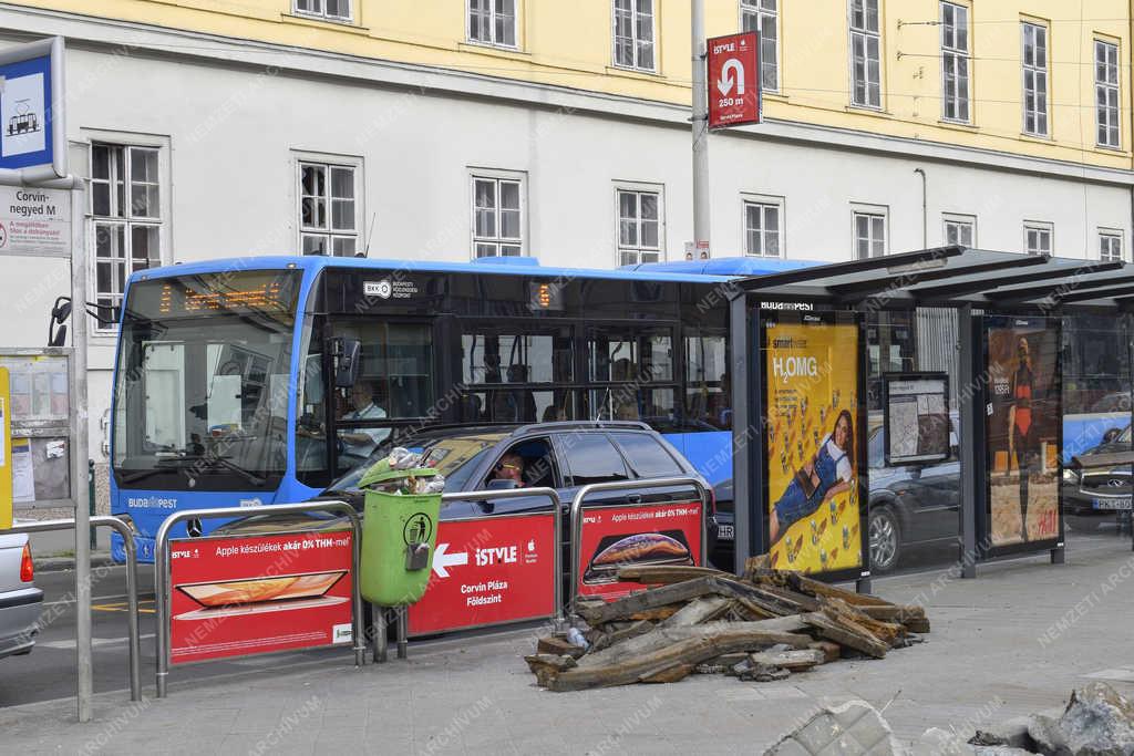 Közlekedés - Budapest - Felújítási munkálatok a 4-es és a 6-os villamos vonalán