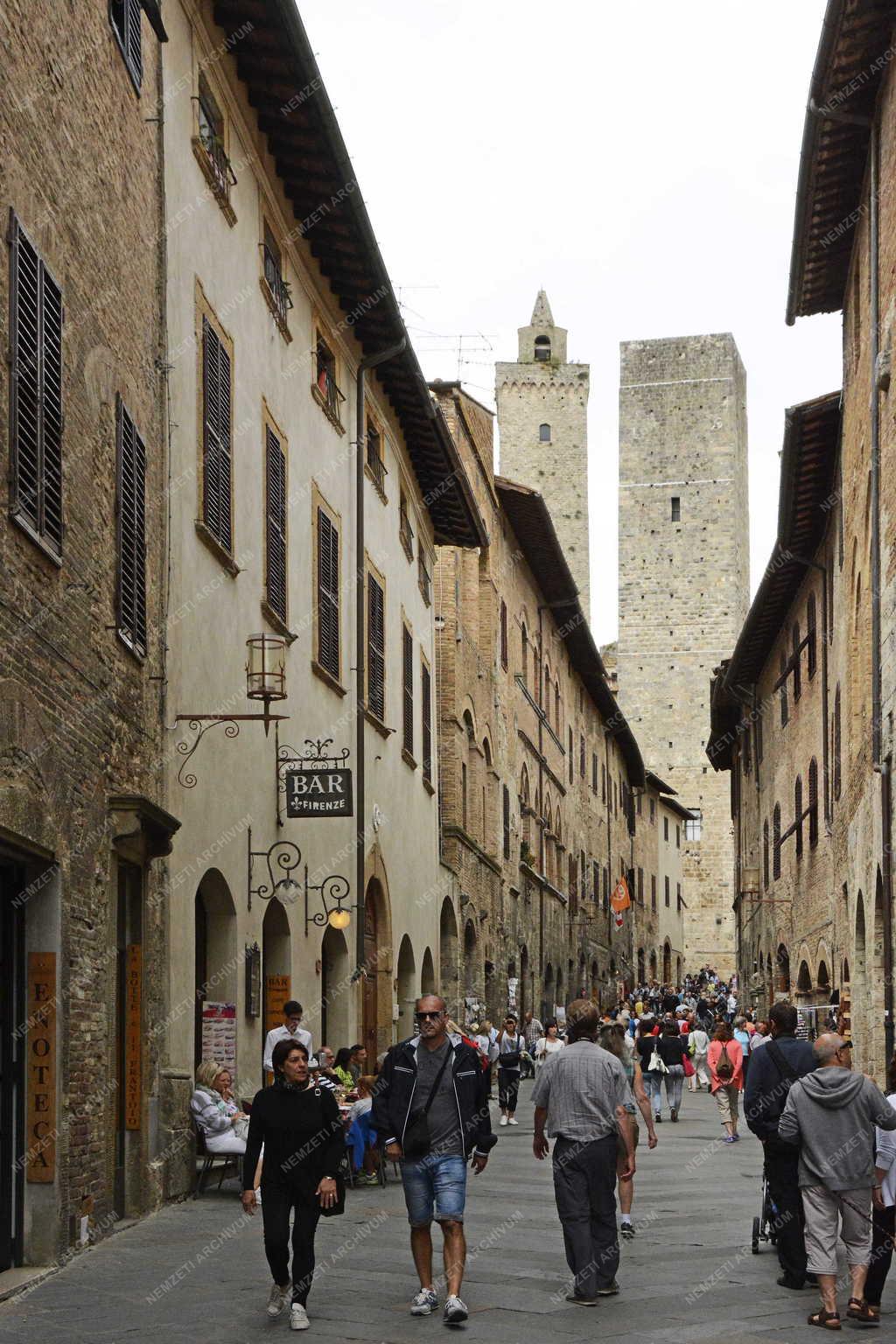 Városkép - San Gimignano 