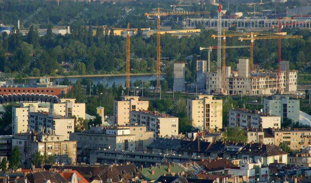 Városkép - Budapest - Lágymányos panorámája