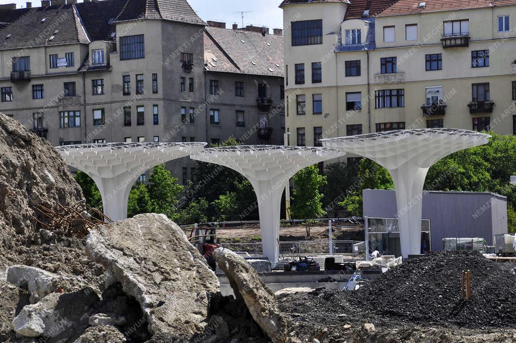 Városkép - Budapest - Városi park épül az II. kerületben