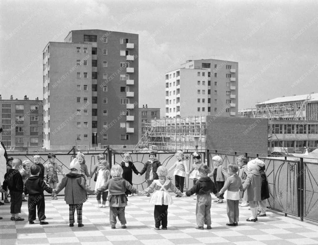 Városkép - Budapest - József Attila lakótelep