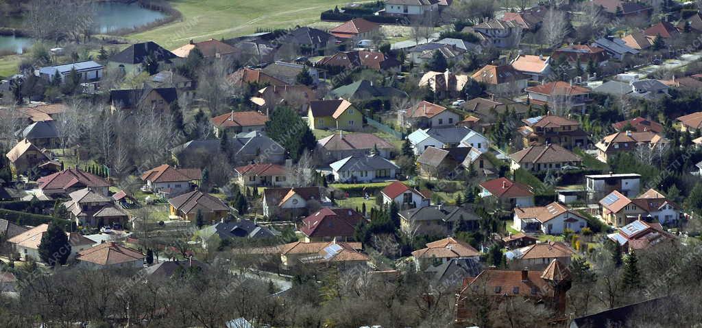 Tájkép - Piliscsaba - Kilátás a Nagy-Kopasz-hegyről 