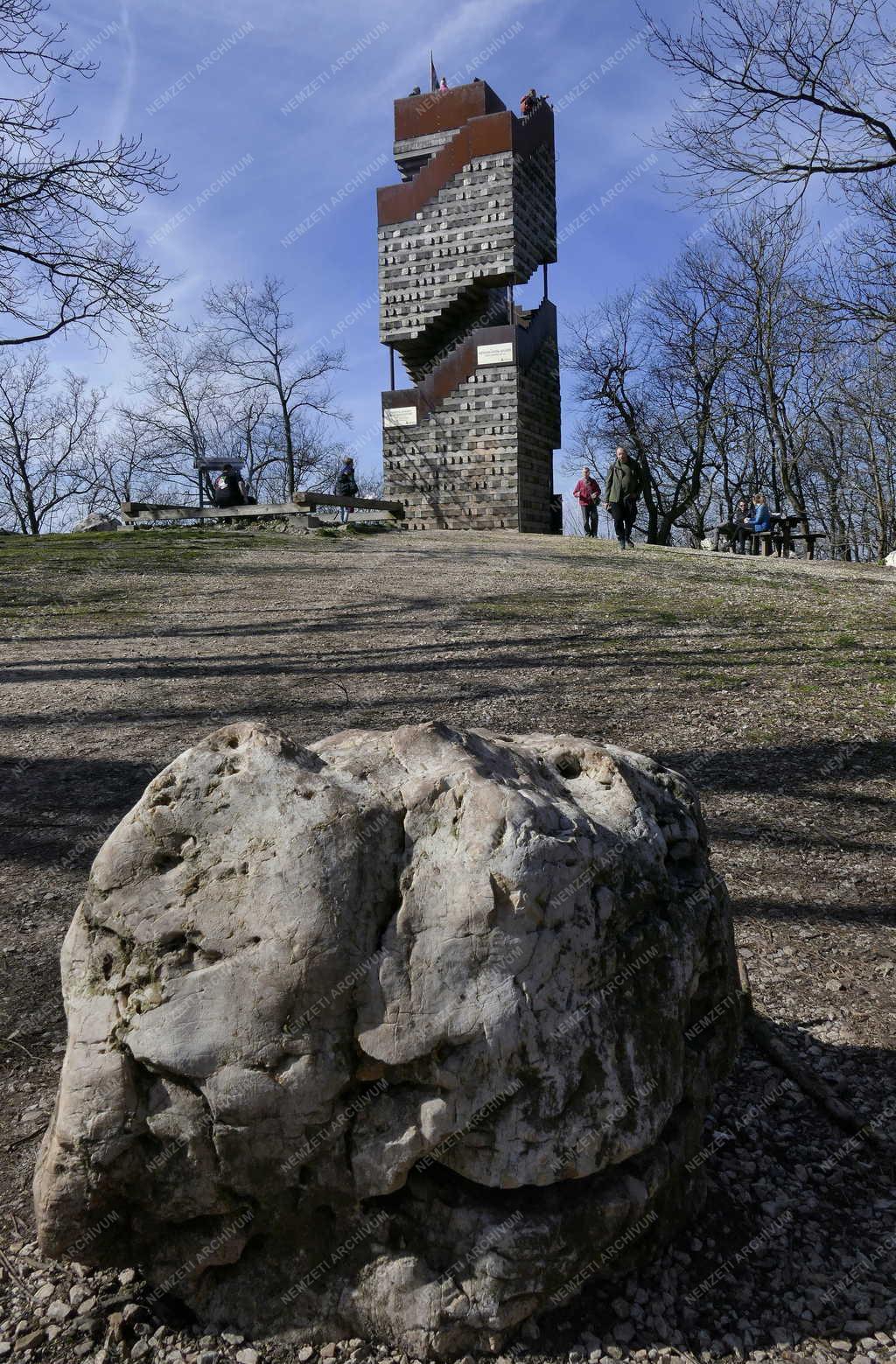 Turizmus - Piliscsaba - Kilátó a Nagy-Kopasz-hegy csúcsán